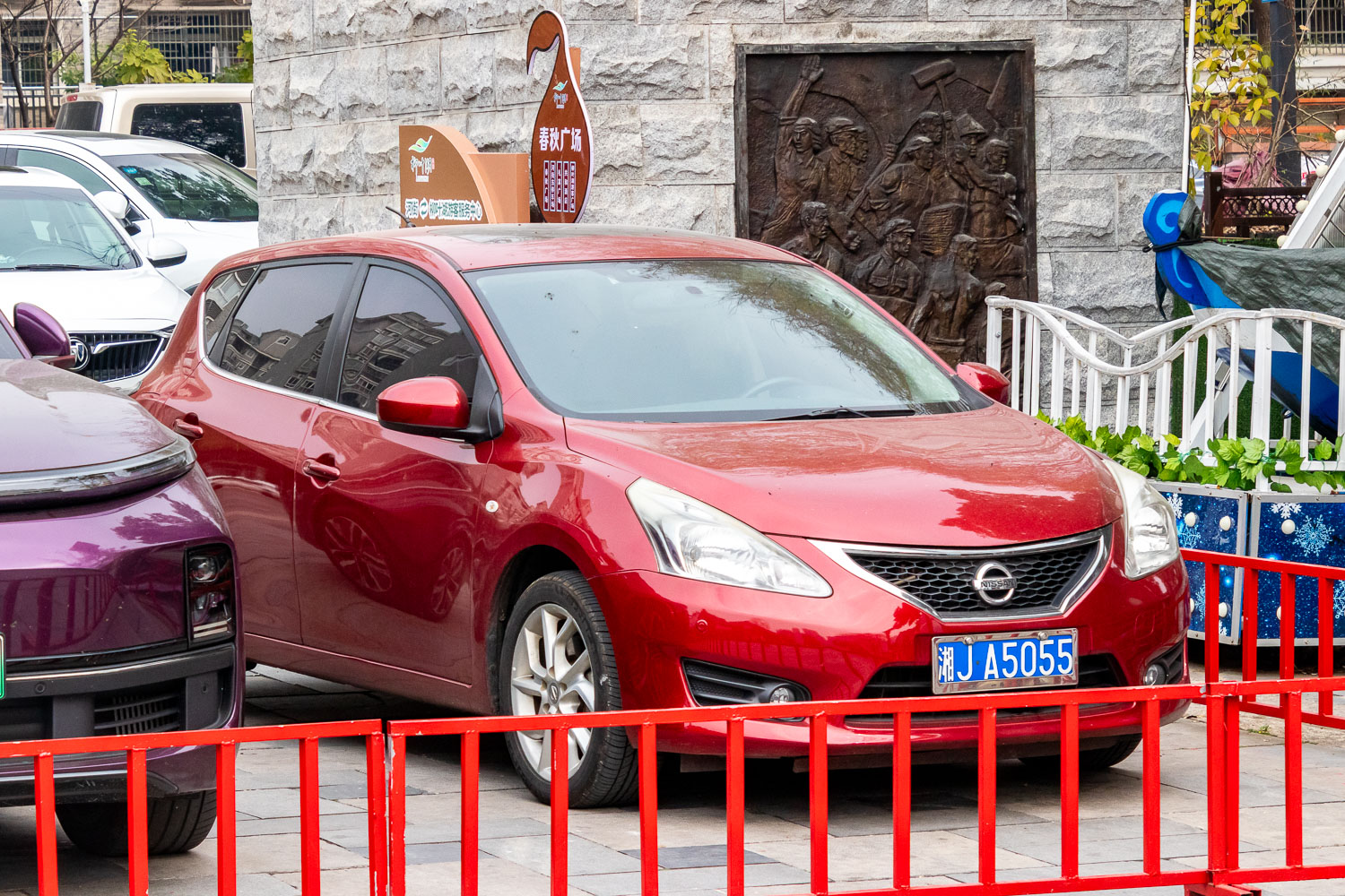 湘J·A5055, Nissan Tiida 2nd gen (C12), 2011–2017