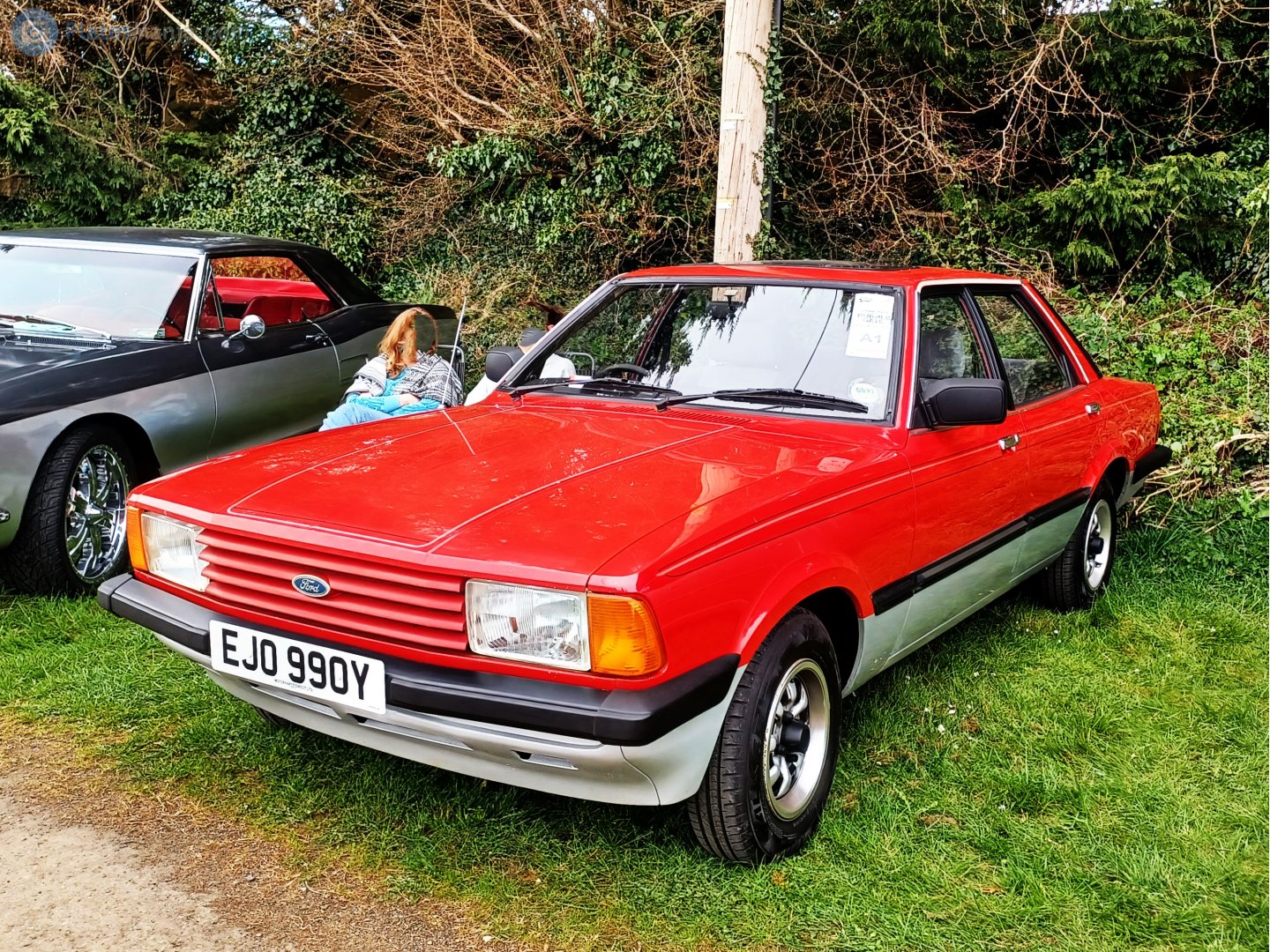 EJO990Y, Ford Cortina 4th gen 4-door Sedan (Mk4; TC3), facelift, 1979–1982
