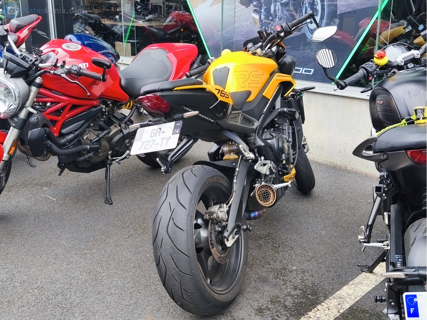 GR-727-TY, Triumph Motorcycles Street Triple 4th gen, 2018–