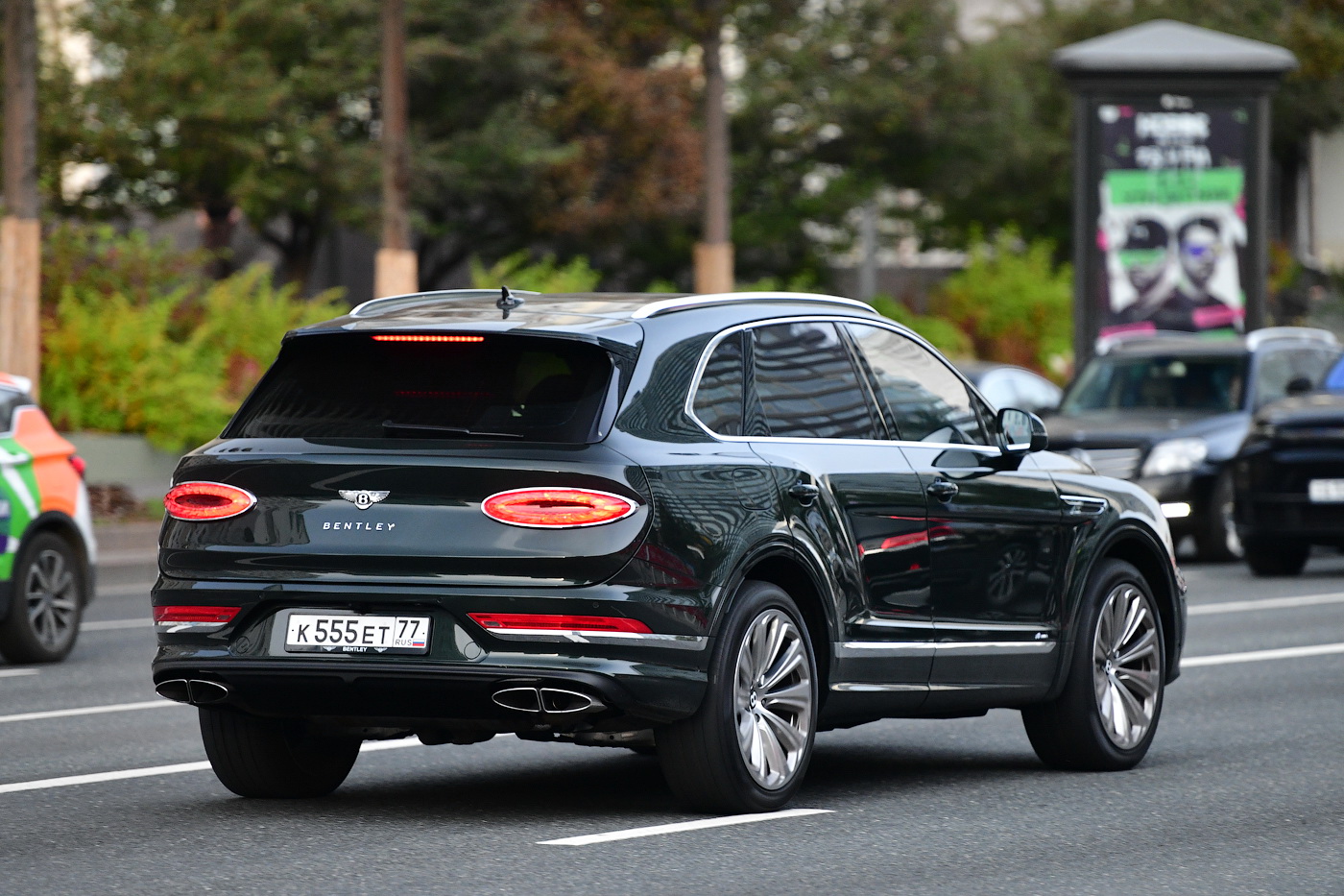 к 555 ет 77, Bentley Bentayga 1st gen (PL71), facelift, 2020–