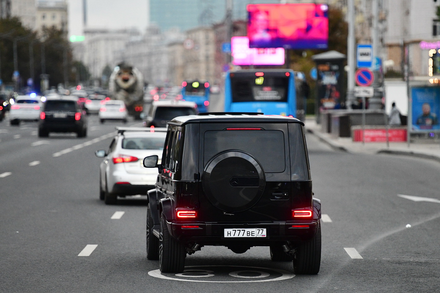 н 777 ве 77, Mercedes-Benz G-Klasse 2nd gen (W463/W465), 2018­–