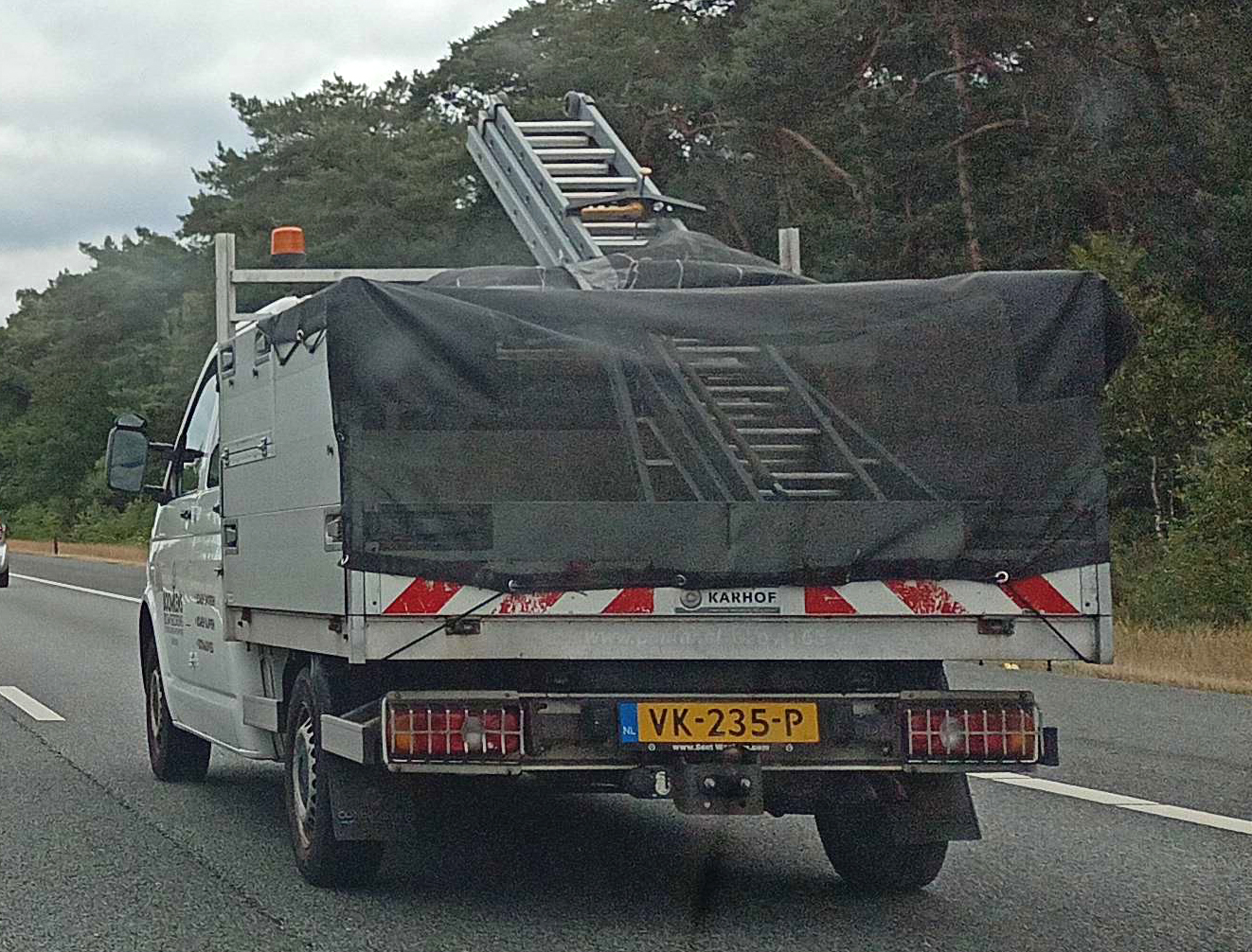 VK-235-P, Volkswagen Transporter 5th gen Double Cab (T5) (7J/7F), facelift, 2009–2015