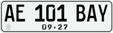 License plate of Indonesia, Regular plates