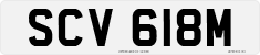 License plate of the United Kingdom, 1963 year system