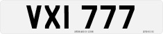 License plate of the United Kingdom, 1932 year system