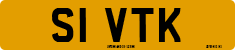 License plate of the United Kingdom, 1983 year system