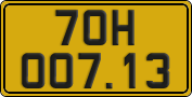 License plate of Vietnam, Commercial vehicles