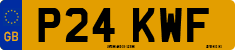 License plate of the United Kingdom, 1983 year system