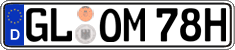 German license plate, Plates for oldtimers (type 