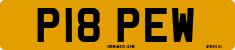 License plate of the United Kingdom, 1983 year system