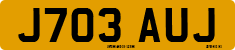 License plate of the United Kingdom, 1983 year system