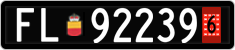 License plate of Liechtenstein, Provisional