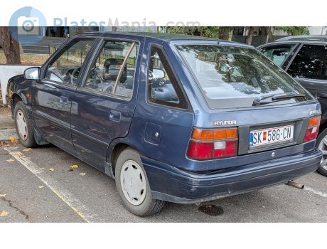 SK 586-CN, Hyundai Pony