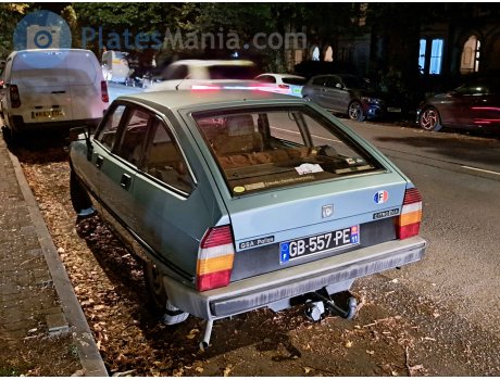 GB-557-PE, Citroёn GS / GSA