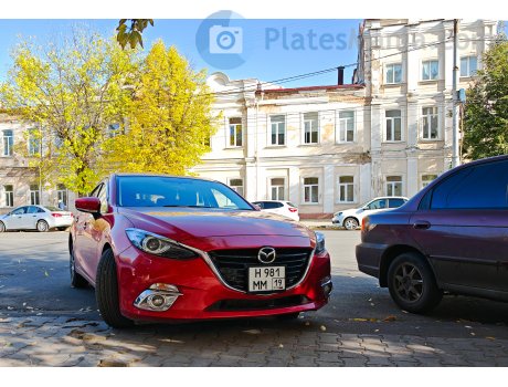 н981мм19, Mazda Axela