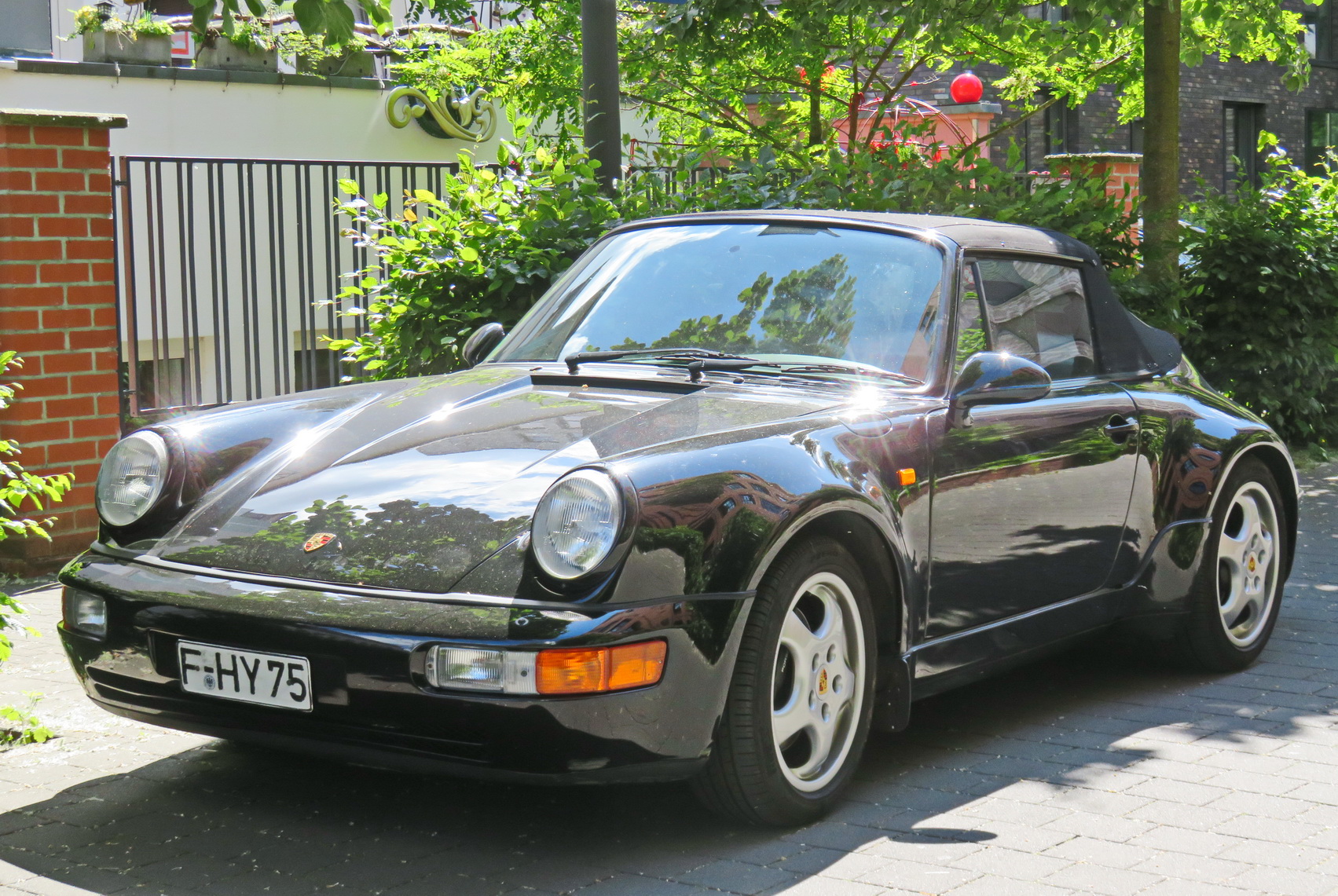 F HY 75, Porsche 911 3rd gen Cabrio (964), 1989–1994