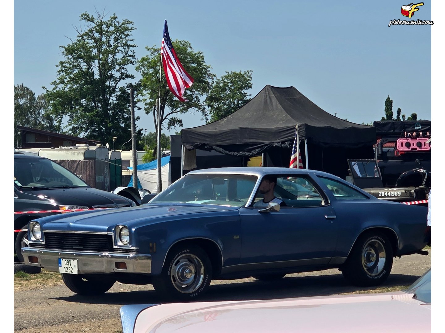 09V 1232, Chevrolet Chevelle 3rd gen 1973 2-door Coupé (37; A-body), 1972–1973