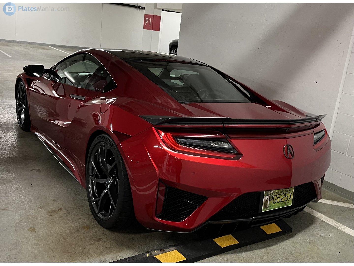 PG525X, Acura NSX 2nd gen (NC1), 2016–2022