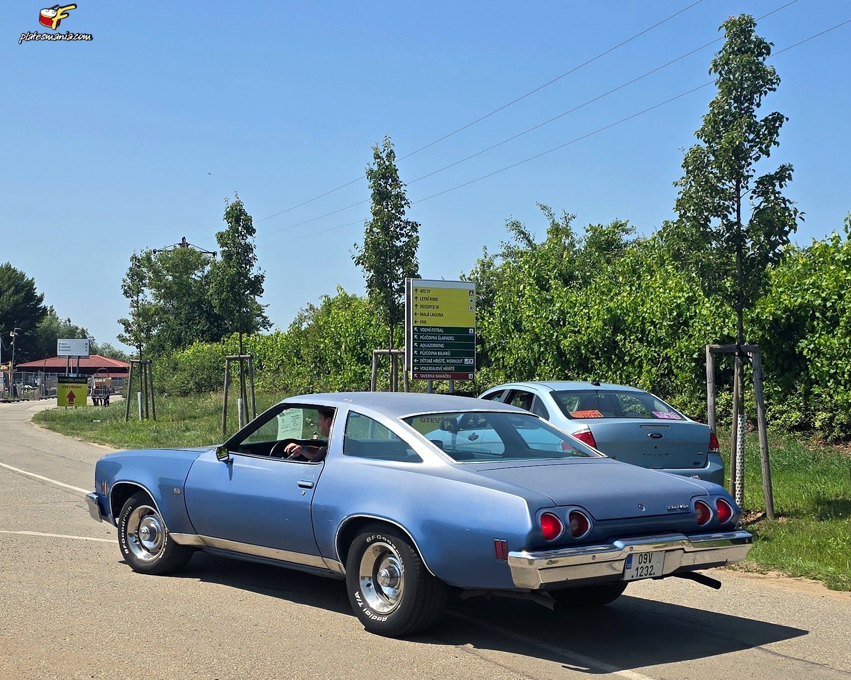 09V 1232, Chevrolet Chevelle 3rd gen 1973 2-door Coupé (37; A-body), 1972–1973