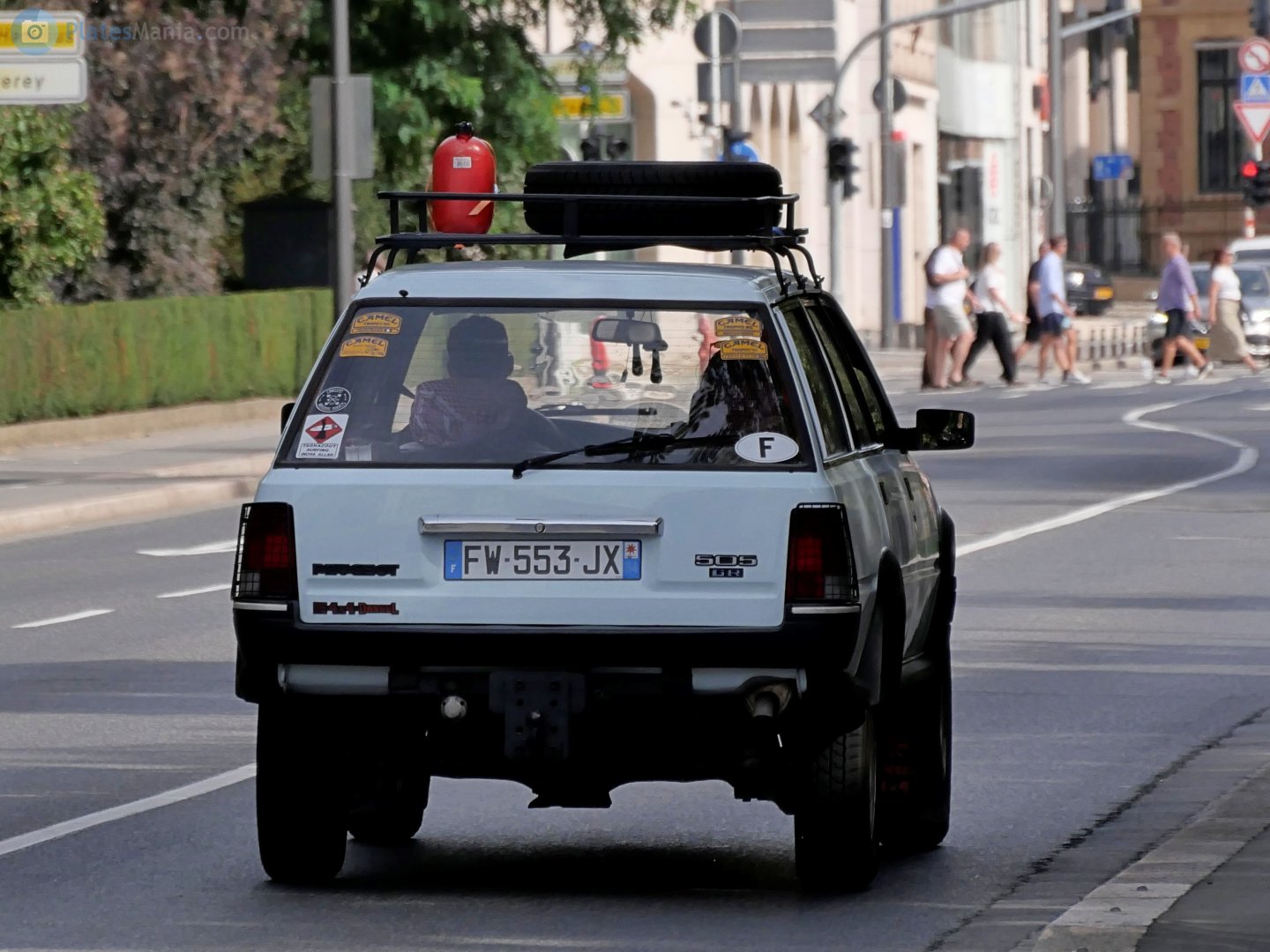 FW-553-JX, Peugeot 505 1st gen Break, 1982–1992