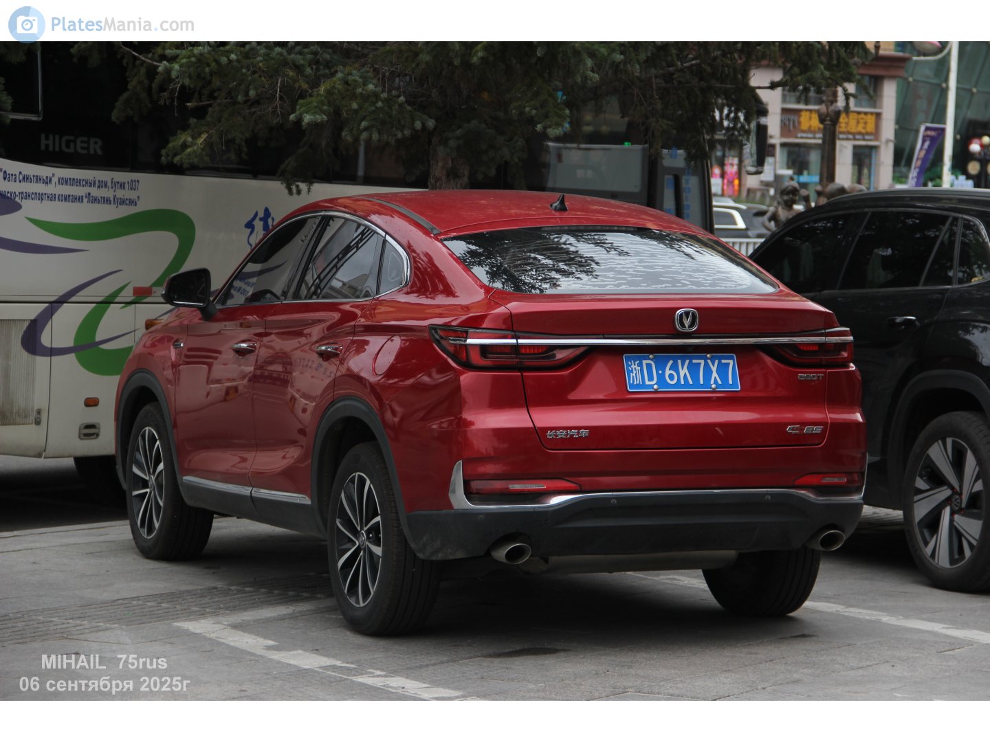 浙D·6K7X7, Changan (Chana) CS85 Coupe 