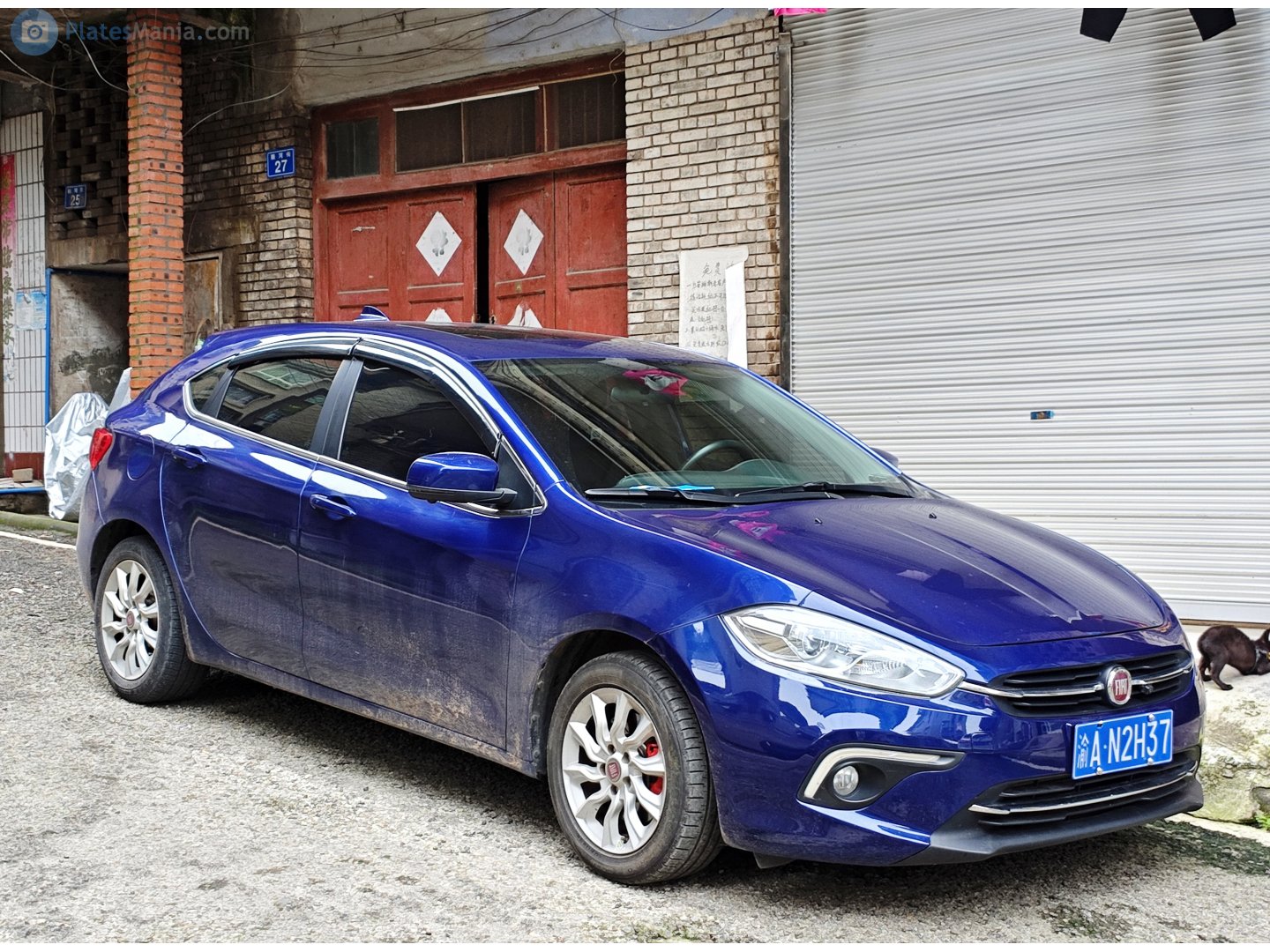 渝A·N2H37, FIAT Ottimo 1st gen (PF; CN-market), 2013–2017