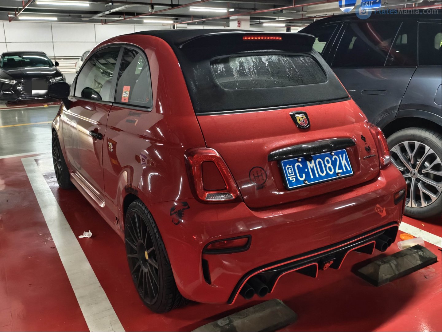 粤C·M082K, Abarth 500/595/695 1st gen (312), facelift, 2016–