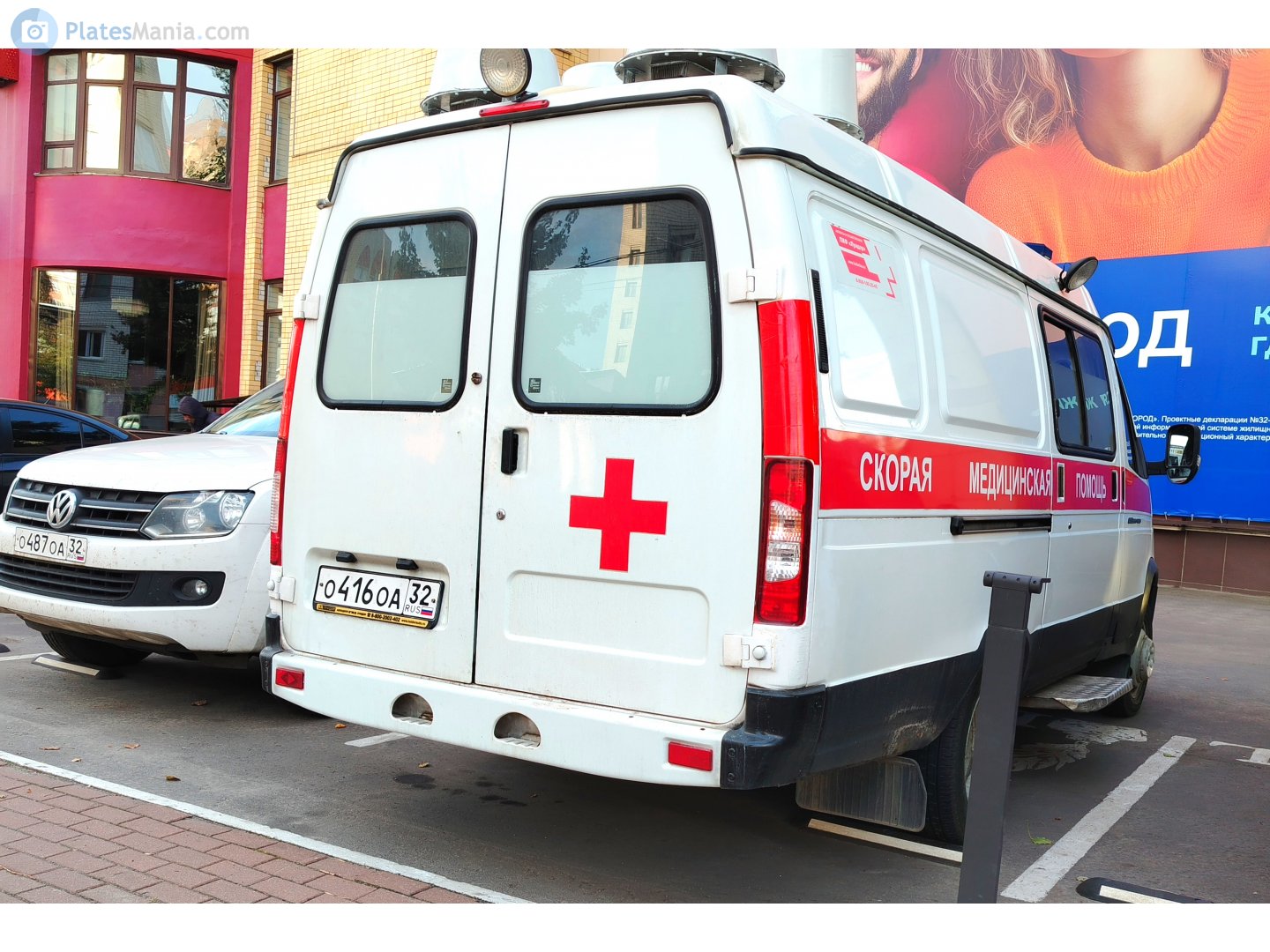 о 416 оа 32, GAZ 3221 ГАЗель 3221(4) Ambulance, facelift, 2003–