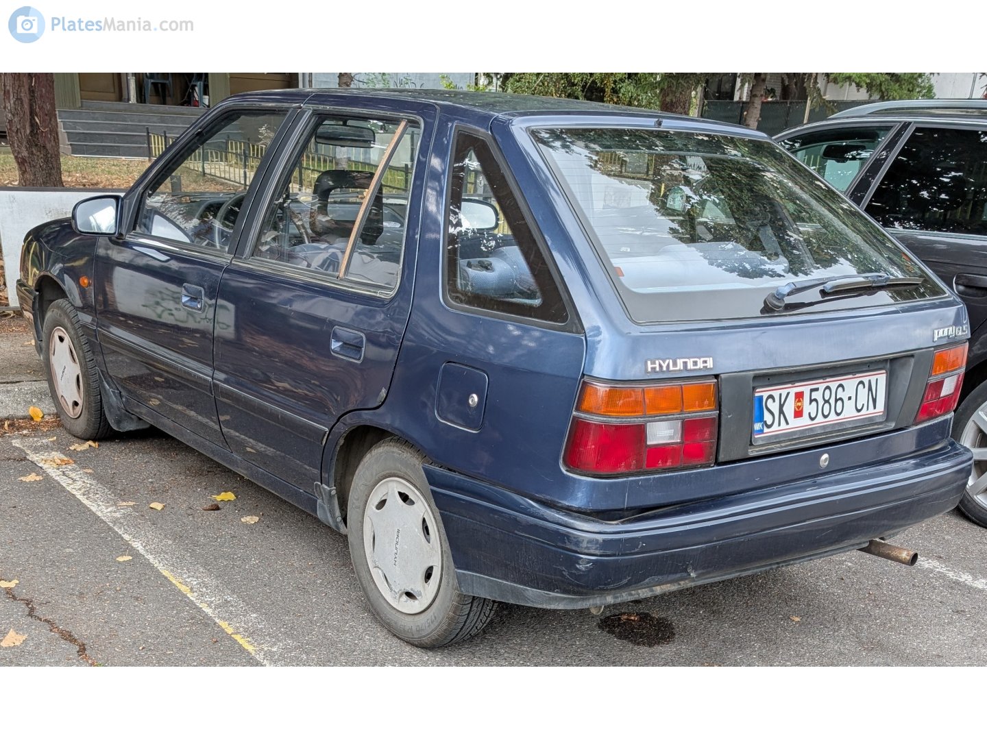 SK 586-CN, Hyundai Pony 4th gen 5-door Hatch (X2; EU-market), 1989–1991