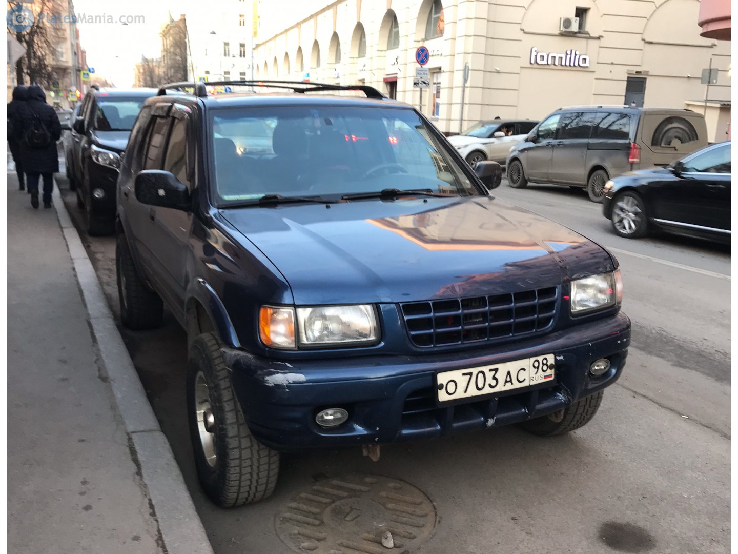 о 703 ас 98, Isuzu Rodeo 2nd gen 5-door SUV (UE; US-market), 1998–2004