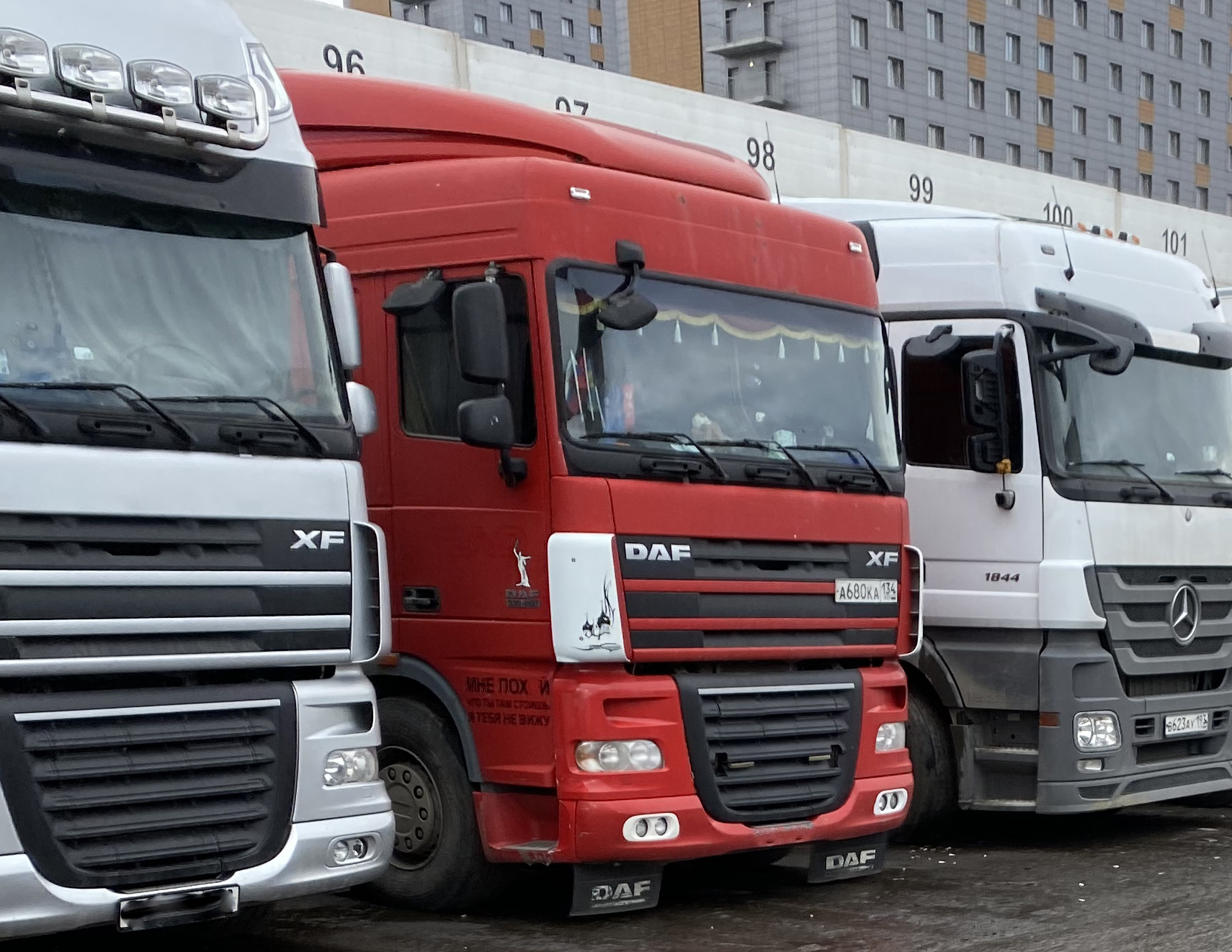 а 680 ка 134, DAF XF 3rd gen (XF105), 2006–2020