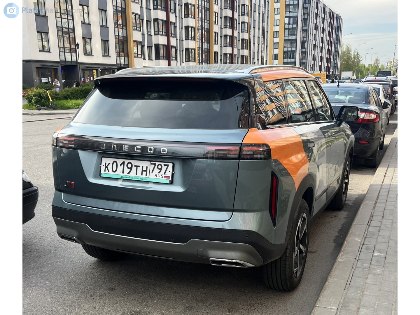 к 019 тн 797, Jaecoo J7 1st gen (T1X), 2023–