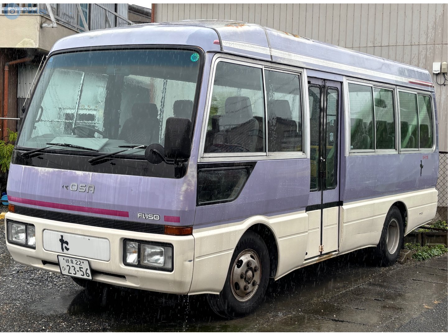 岐阜 22 ひ 2356, Mitsubishi Fuso Rosa 3rd gen (BE4), 1986–1997