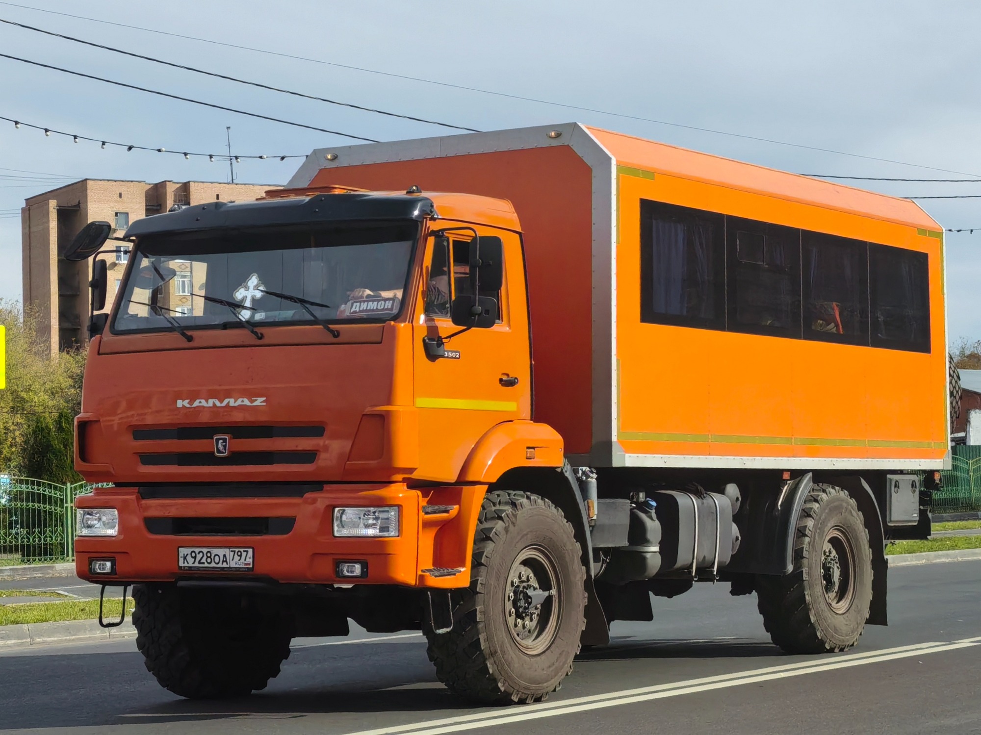 к 928 оа 797, KamAZ 4350 43502 Мустанг (Mustang), 2008–
