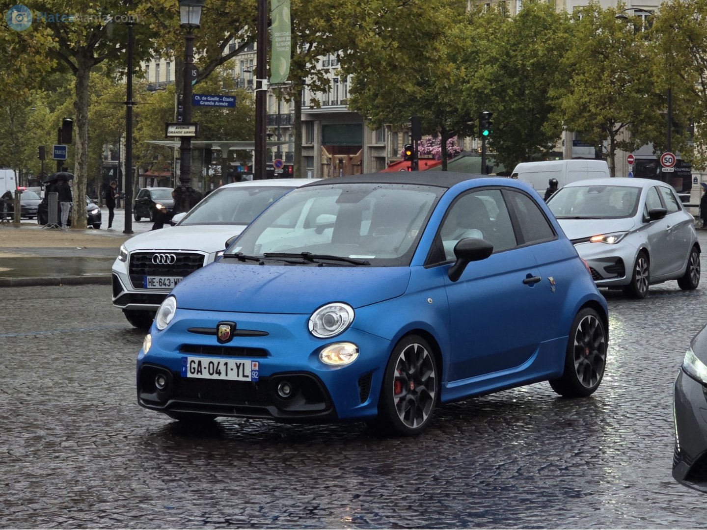 GA-041-YL, Abarth 500/595/695 1st gen (312), facelift, 2016–