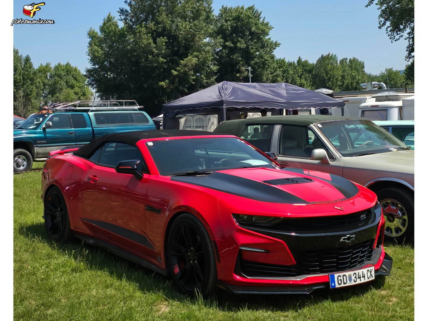 GD 344 CK, Chevrolet Camaro 6th gen Convertible (Alpha I), facelift, 2018–2024
