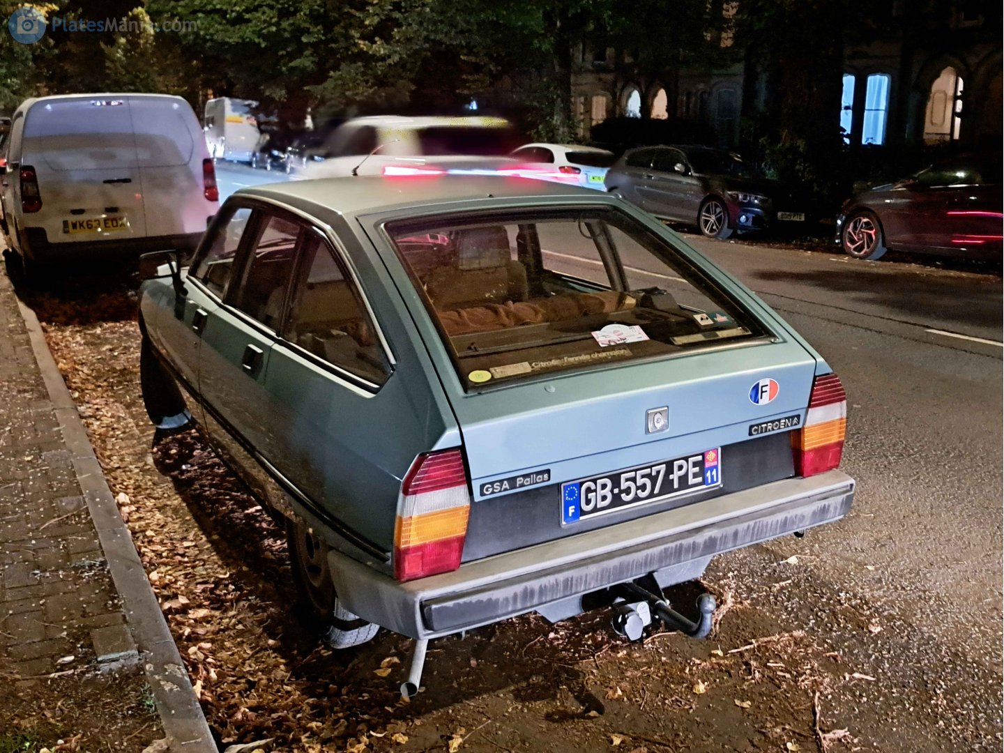 GB-557-PE, Citroёn GS / GSA 1st gen (GSA) Fastback, facelift, 1979–1986