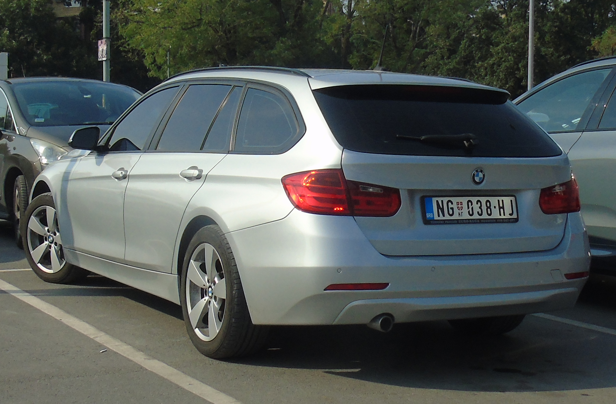 NG 038-HJ, BMW 3 Series 6th gen Touring (F31), 2012–2019