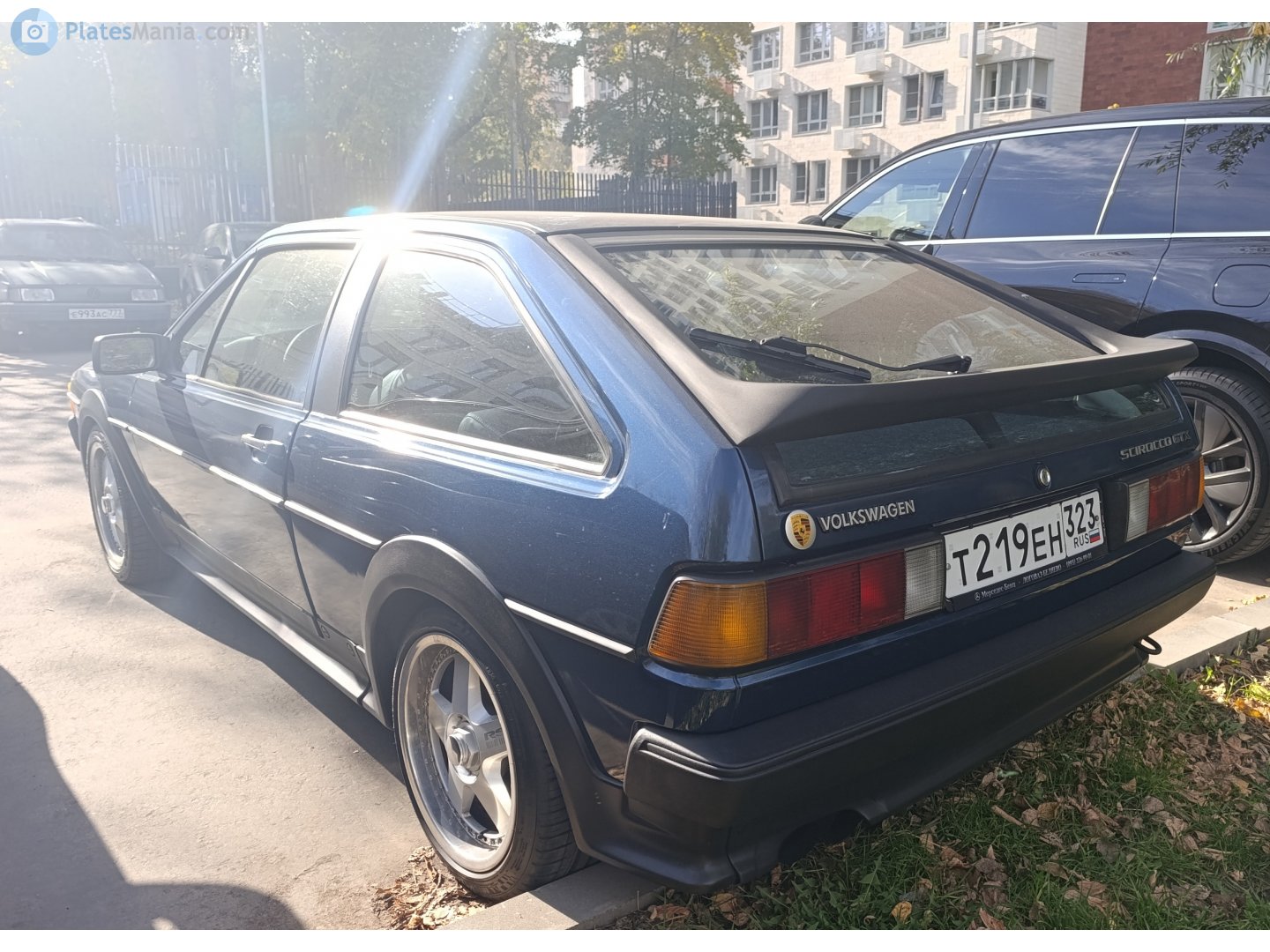 т 219 ен 323, Volkswagen Scirocco 2nd gen (Typ 53B), 1981–1992
