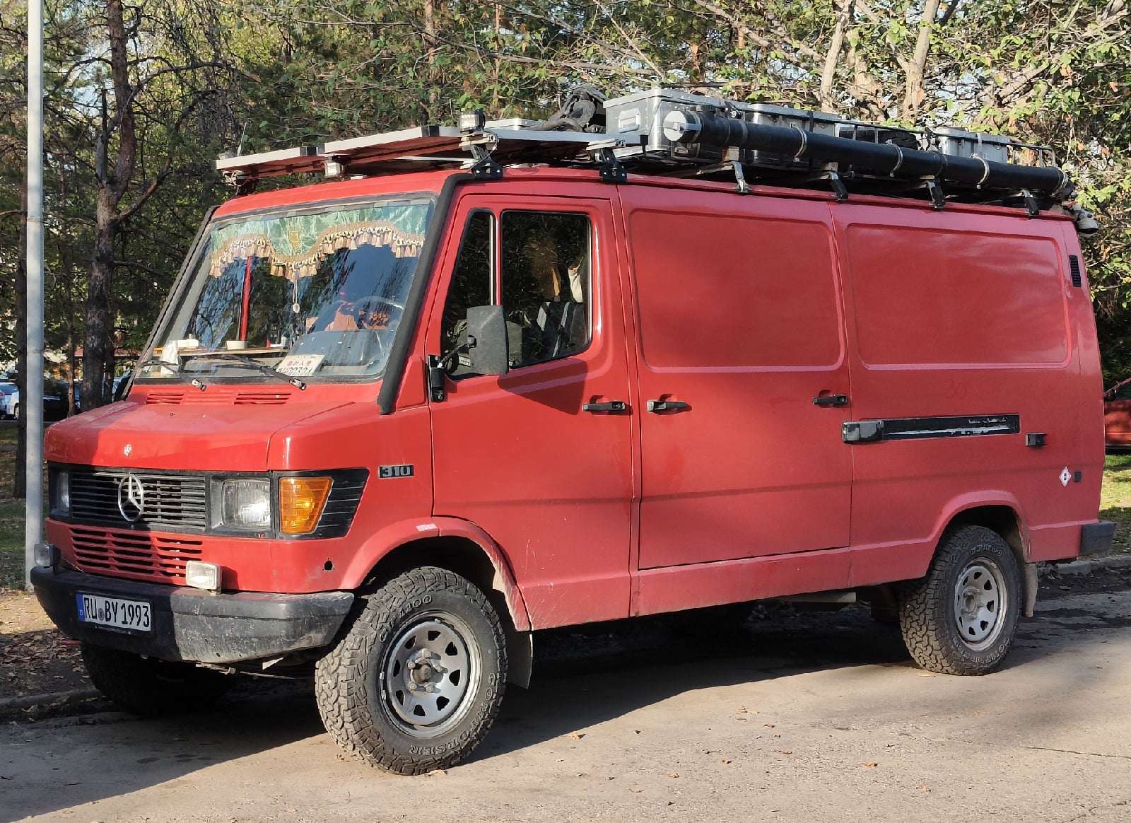 RU BY 1993, Mercedes-Benz T1 1st gen (601/602/611), 1976–1996