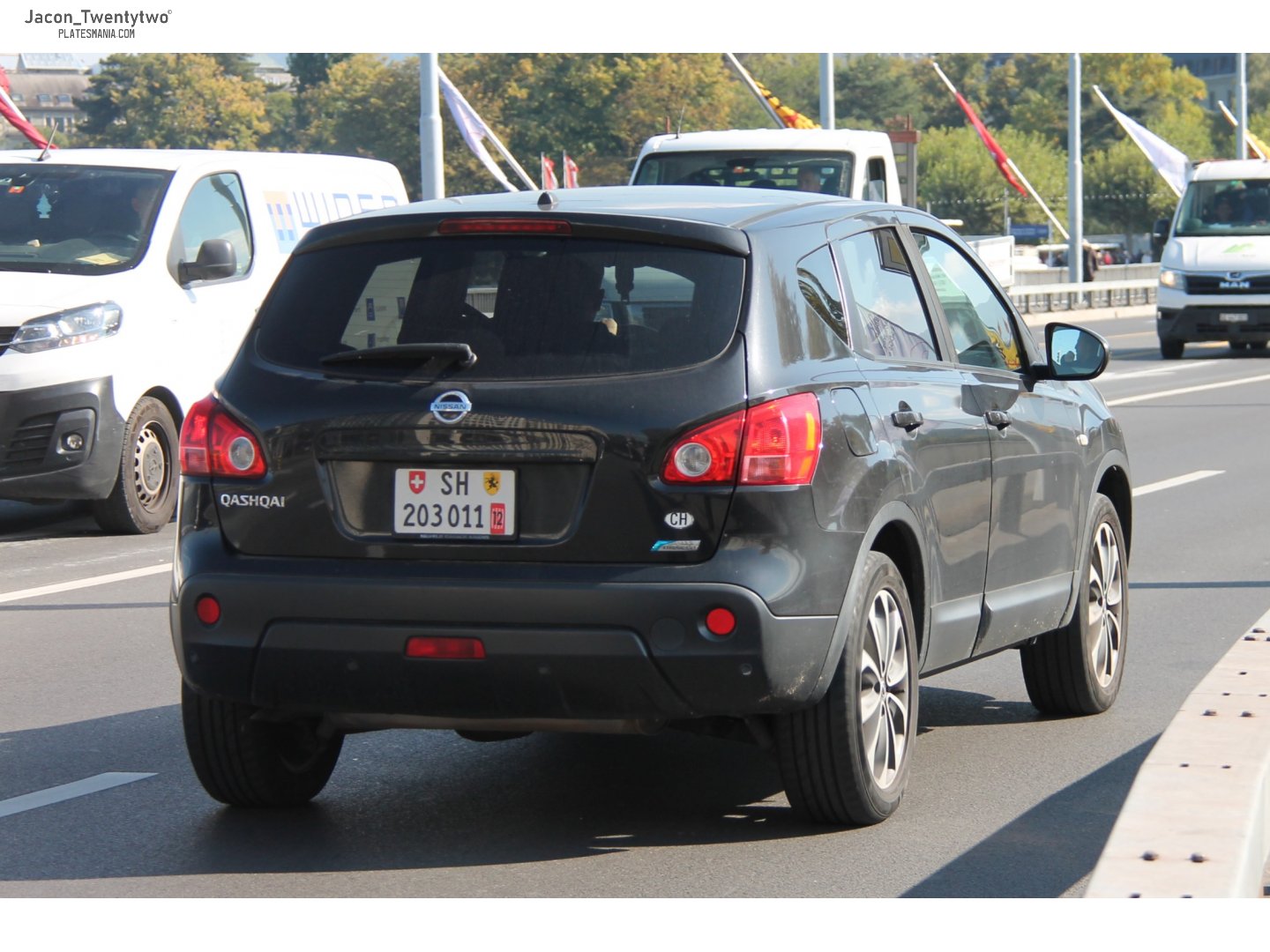 SH 203011, Nissan Qashqai 1st gen (Xiaoke) (J10), 2007–2009 (–2014 for CN-market)