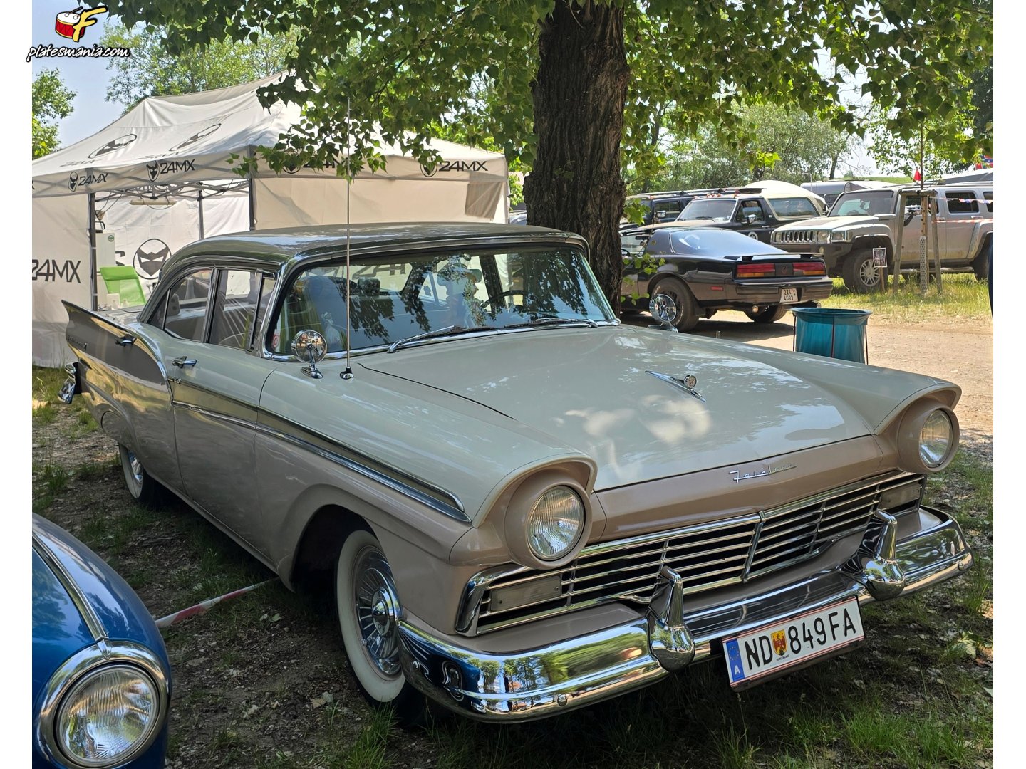ND 849 FA, Ford Fairlane Americas: 2nd gen, 1957–1959