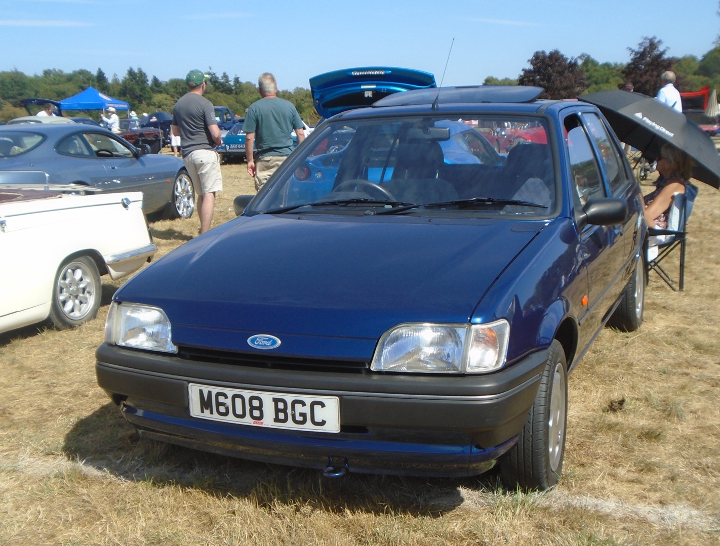 M608BGC, Ford Fiesta 3rd gen (Classic) 5-door Hatch (FBJ; BE13), 1989–1997