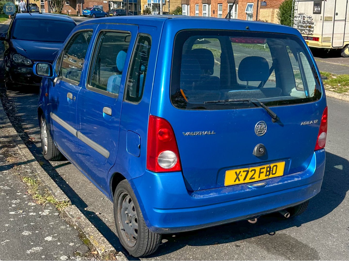X72FBO, Vauxhall Agila 1st gen (H08), 2000–2007