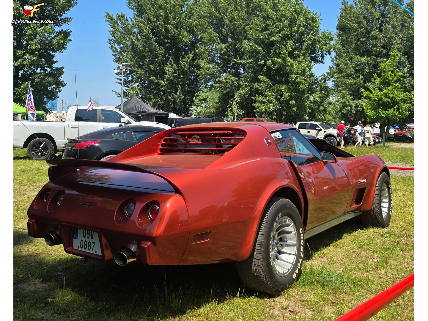 09V 0887, Chevrolet Corvette 3rd gen Coupé (C3; 1YZ), 2nd facelift, 1977–1979