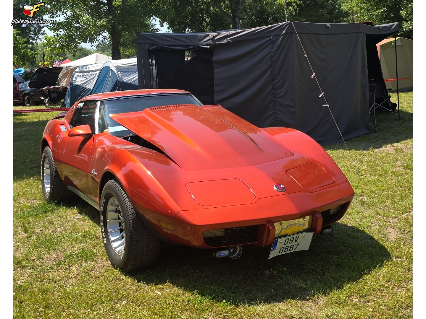 09V 0887, Chevrolet Corvette 3rd gen Coupé (C3; 1YZ), 2nd facelift, 1977–1979