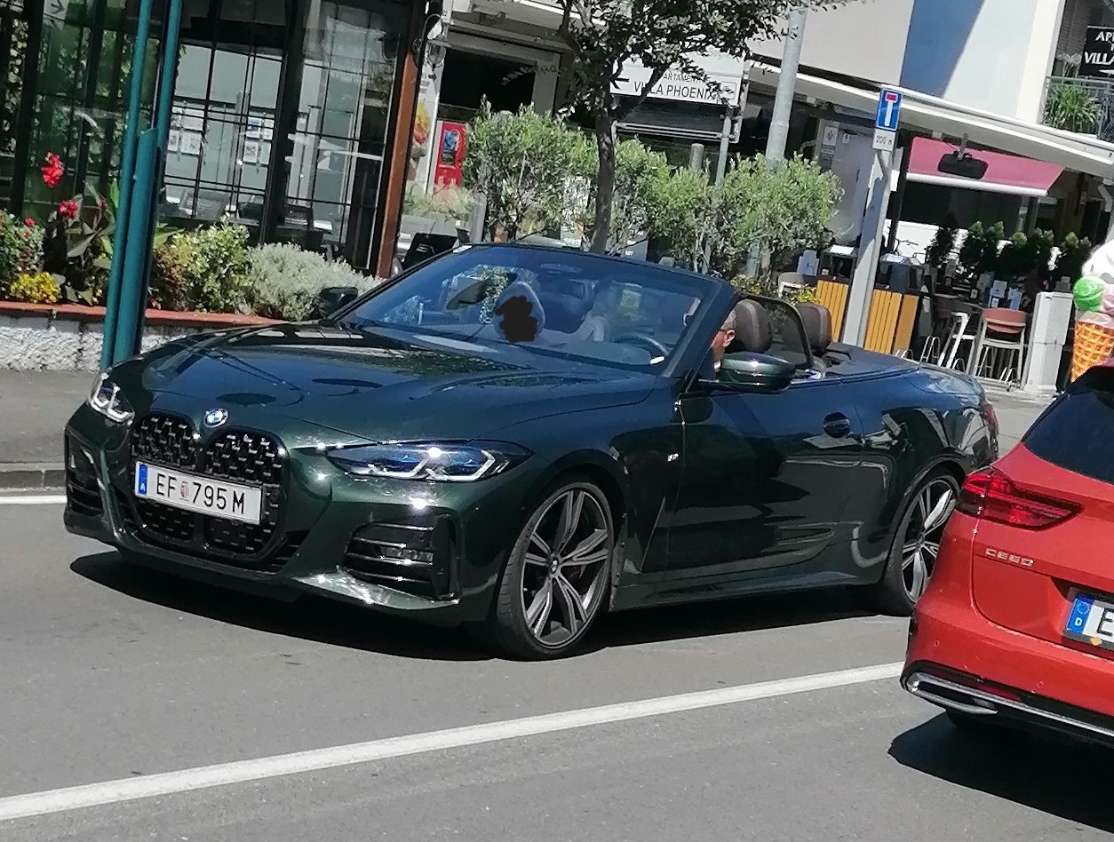 EF 795 M, BMW 4 Series 2nd gen Cabrio (G23), 2020–