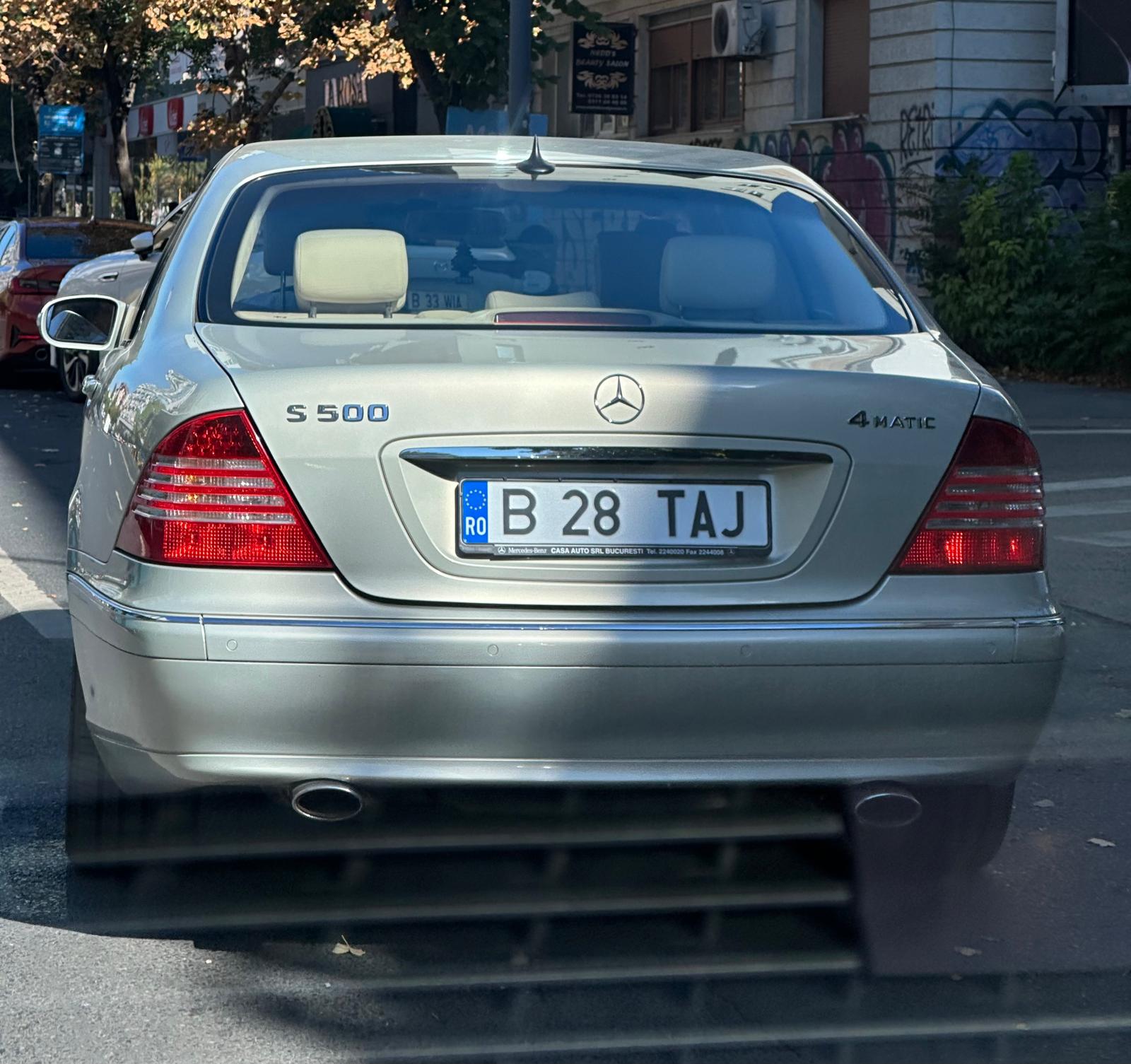 B 28 TAJ, Mercedes-Benz S-Klasse 6th gen (W220/V220), 1998–2005