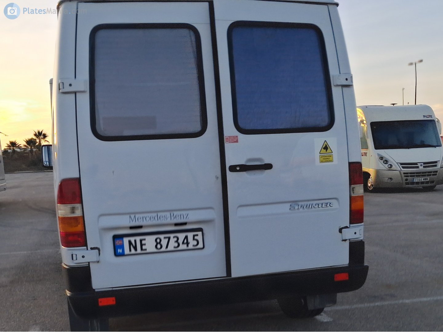 NE 87345, Mercedes-Benz Sprinter 1st gen (Classic) (W901–905), facelift, 2000–2006 (2013–2018 for CIS-market)