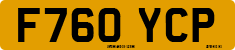 License plate of the United Kingdom, 1983 year system